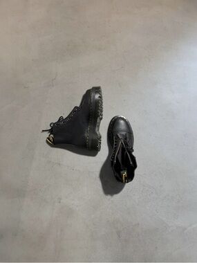 Doc Martens Sinclair Milled Napa Leather Platform Boots